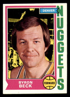 1974-75 Topps #264 Byron Beck Ex-Mint  ID: 364358