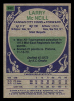 1975-76 Topps #142 Larry McNeill Near Mint+ RC Rookie  ID: 364458