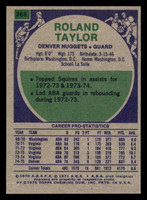 1975-76 Topps #268 Roland Taylor Ex-Mint  ID: 364604