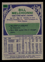 1975-76 Topps #291 Bill Melchionni VG-EX 