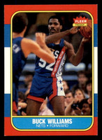 1986-87 Fleer #123 Buck Williams Ex-Mint RC Rookie  ID: 364798