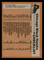 1975-76 Topps #84 Chicago Blackhawks UER CL Near Mint 