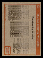 1972-73 Topps #173 Vezina Trophy Ex-Mint  ID: 364948