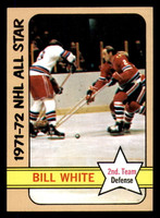 1972-73 Topps #128 Bill White AS Near Mint+  ID: 365030