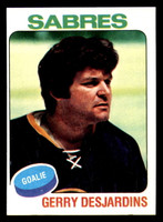 1975-76 Topps #125 Gerry Desjardins Near Mint 