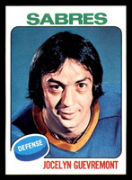 1975-76 Topps #216 Jocelyn Guevremont Near Mint+  ID: 365842