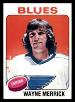 1975-76 Topps #228 Wayne Merrick Near Mint+  ID: 365871