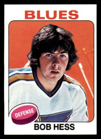 1975-76 Topps #264 Bob Hess Near Mint+ RC Rookie  ID: 365956