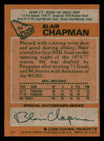 1978-79 Topps #33 Blair Chapman Near Mint  ID: 366345
