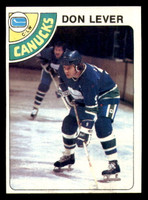1978-79 Topps #86 Don Lever Near Mint 