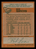 1978-79 Topps #96 Bob Sirois Near Mint+  ID: 366463