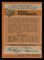 1978-79 Topps #144 Stefan Persson Near Mint RC Rookie  ID: 366563