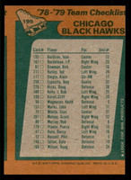 1978-79 Topps #195 Blackhawks Team Miscut Blackhawks  ID:366698