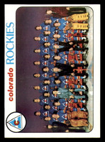 1978-79 Topps #196 Rockies Team Near Mint  ID: 366700