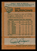 1978-79 Topps #254 Dave Burrows Very Good 