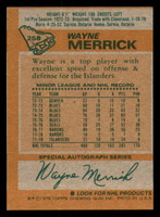 1978-79 Topps #258 Wayne Merrick Near Mint  ID: 366849