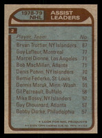 1979-80 Topps #2 Bryan Trottier/Guy Lafleur/Marcel Dionne/Bob MacMillan LL Near Mint  ID: 366866