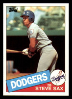 1985 Topps Tiffany #470 Steve Sax NM-Mint 