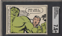 1966 Donruss  Marvel Super Heroes  #40  When I was A 82 Lb. Weakling  SGC 7.5  NM+  #*