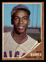 1962 Topps #25 Ernie Banks Ex-Mint  ID: 368191