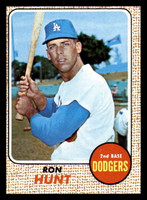 1968 Topps #15 Ron Hunt Ex-Mint 
