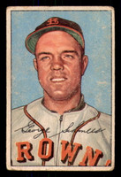 1952 Bowman #245 George Schmees Good RC Rookie 