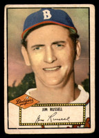 1952 Topps #51 Jim Russell Poor 