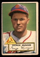 1952 Topps #115 Red Munger Good 