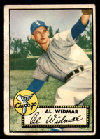 1952 Topps #133 Al Widmar G-VG 