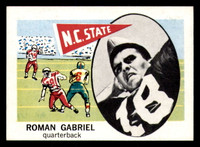 1961 Nu-Card #166 Roman Gabriel Ex-Mint 