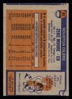 1976 Topps #82 Zeke Moore Near Mint 