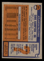 1976 Topps #394 Dave Hampton Ex-Mint 