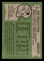 1978 Topps #114 Jim Braxton Near Mint 