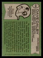 1978 Topps #128 Dave Dalby Ex-Mint 