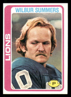 1978 Topps #447 Wilbur Summers Near Mint 