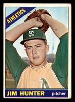 1966 Topps #36 Jim Hunter/ DP Very Good  ID: 370608