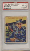 1933 National Chicle Co R136  #21 Georges Guynemer  PSA 8 NM-MT  #*