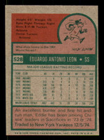 1975 Topps Mini #528 Eddie Leon Near Mint  ID: 371273