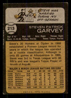 1973 Topps #213 Steve Garvey Excellent  ID: 371397