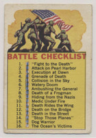 1966 A&BC Battle (England)  Complete Set 73  Check List Marked  #*