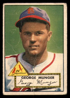 1952 Topps #115 Red Munger Poor  ID: 371429