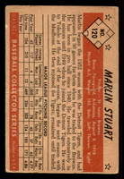 1953 Bowman Color #120 Marlin Stuart Poor 