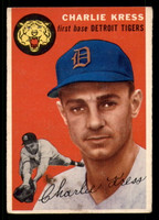 1954 Topps #219 Charlie Kress G-VG RC Rookie  ID: 371707
