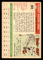 1955 Topps #80 Bob Grim Excellent RC Rookie 
