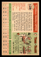 1955 Topps #128 Ted Lepcio Excellent 