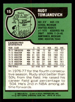 1977-78 Topps #15 Rudy Tomjanovich Near Mint  ID: 371991