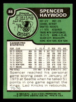 1977-78 Topps #88 Spencer Haywood Near Mint  ID: 372154