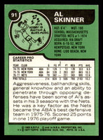 1977-78 Topps #91 Al Skinner Near Mint  ID: 372160