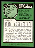 1977-78 Topps #108 Kevin Stacom Ex-Mint  ID: 372193