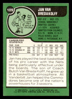 1977-78 Topps #109 Jan Van Breda Kolff Ex-Mint  ID: 372197